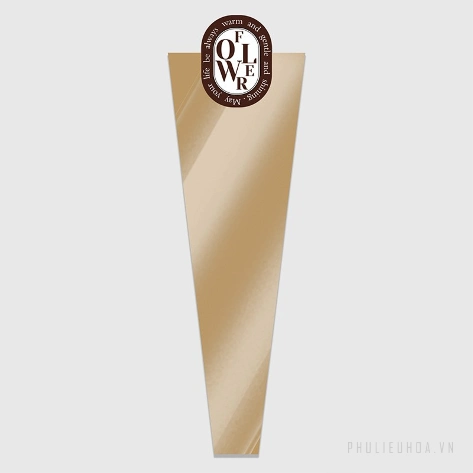 Túi đơn bóng kính gói hoa tươi, hoa sáp trong suốt túi 20,50 chiếc ảnh 45