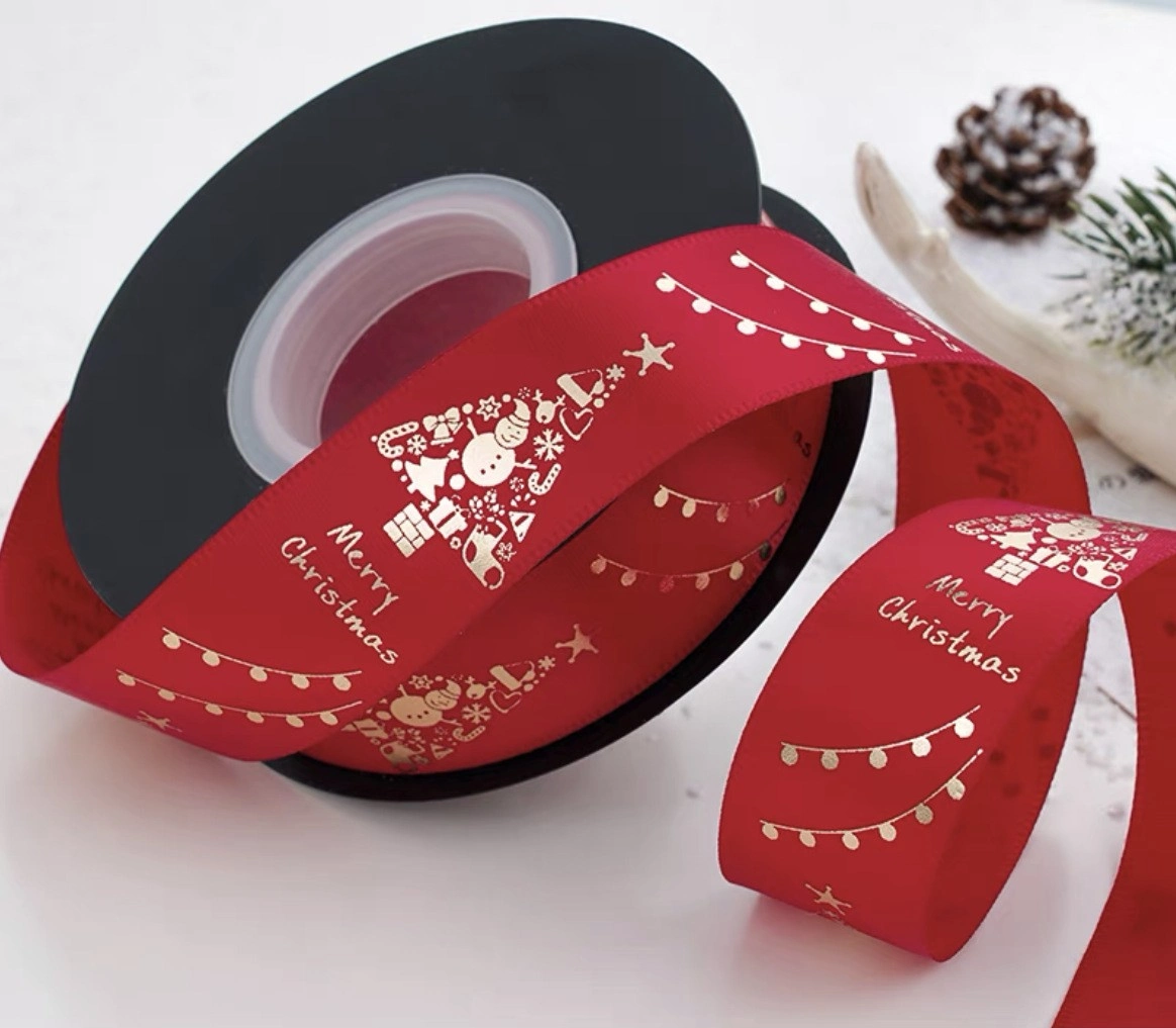 Set túi, giấy bọc quà tặng và dây ruy băng Noel giáng sinh 25yard ảnh 30