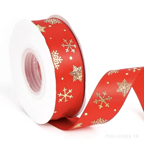 Set túi, giấy bọc quà tặng và dây ruy băng Noel giáng sinh 25yard ảnh 27