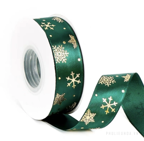 Set túi, giấy bọc quà tặng và dây ruy băng Noel giáng sinh 25yard ảnh 21