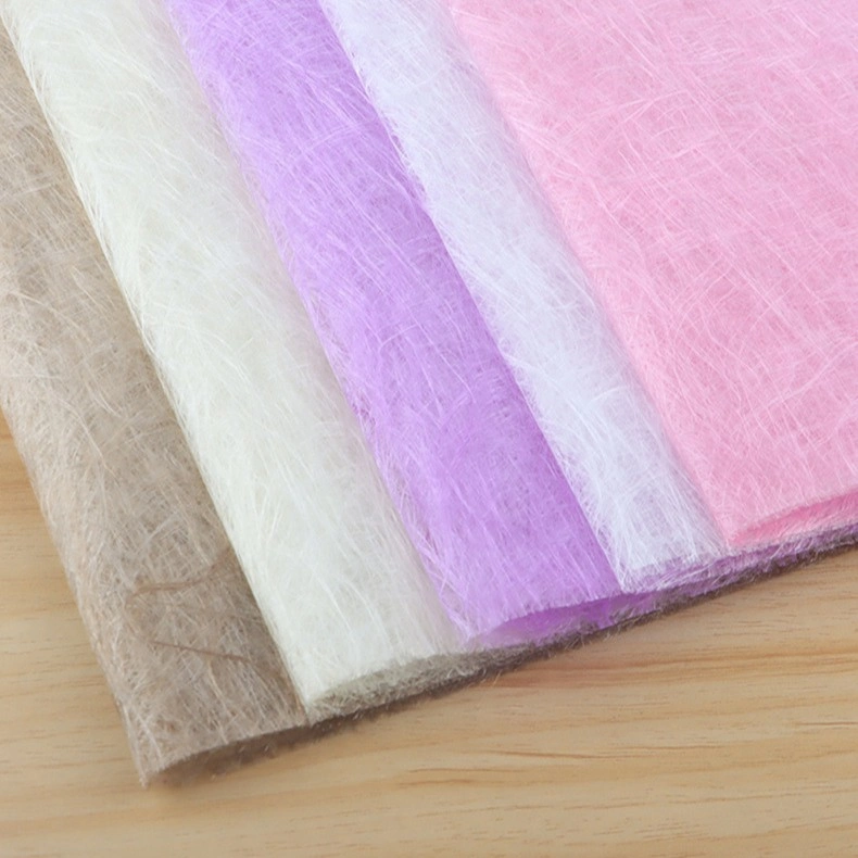 Giấy Lafite sợi gói hoa siêu mảnh và thưa  50 x 60  xấp 5 tờ ảnh 5