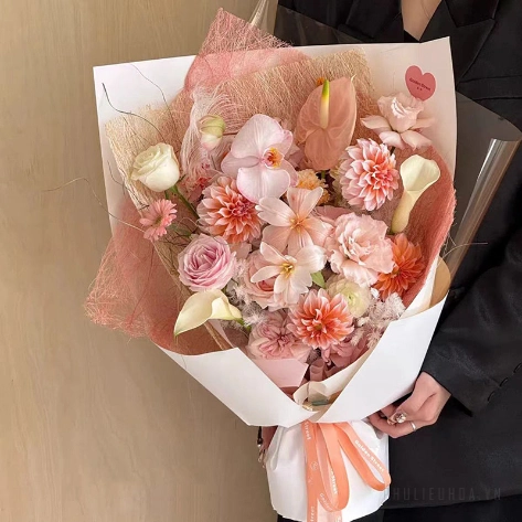 Giấy Lafite sợi gói hoa siêu mảnh và thưa  50 x 60  xấp 5 tờ ảnh 7