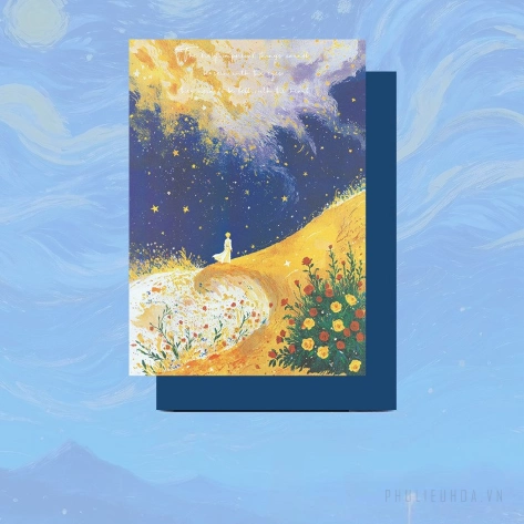 Giấy lót gói hoa sơn dầu hoạ tiết in chữ khổ 35x50cm xấp 10 tờ  80gr
 ảnh 28