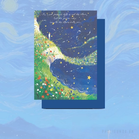 Giấy lót gói hoa sơn dầu hoạ tiết in chữ khổ 35x50cm xấp 10 tờ  80gr
 ảnh 29