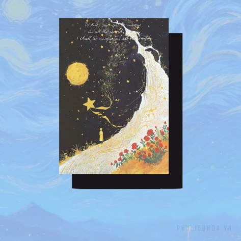 Giấy lót gói hoa sơn dầu hoạ tiết in chữ khổ 35x50cm xấp 10 tờ  80gr
 ảnh 31