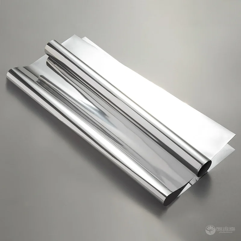 Giấy tráng gương màu nhôm 4.7 zem cuộn 10m chống thấm nước 
 ảnh 12