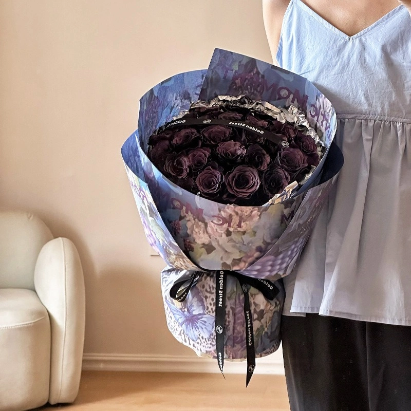 Giấy lót gói hoa 100gr dày cứng cáp 35x50 xấp 10 tờ  ảnh 4