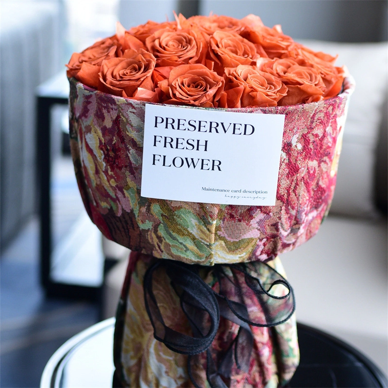 Cuộn vải bố caro bọc hoa 50x150cm ảnh 12