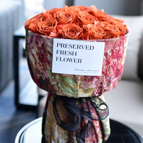 Cuộn vải bố caro bọc hoa 50x150cm ảnh 12