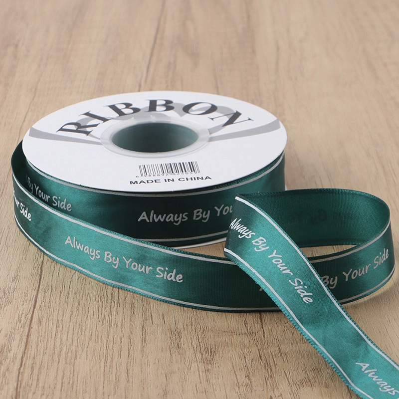 Ruy băng satin in chữ Alway By Your Side bản 2,5cm x 36 yard ảnh 20