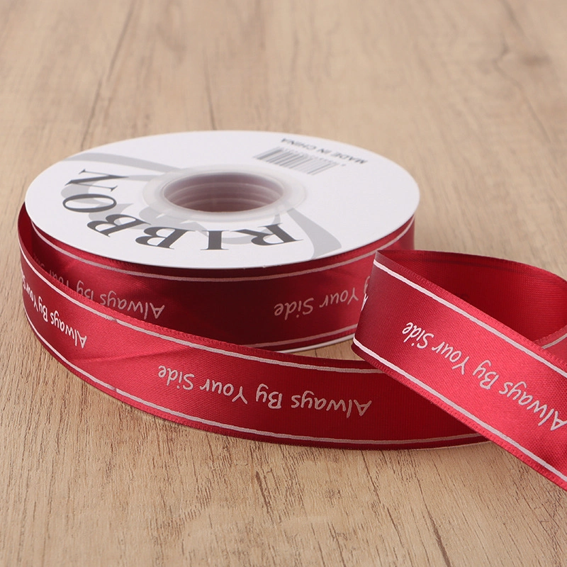 Ruy băng satin in chữ Alway By Your Side bản 2,5cm x 36 yard ảnh 22