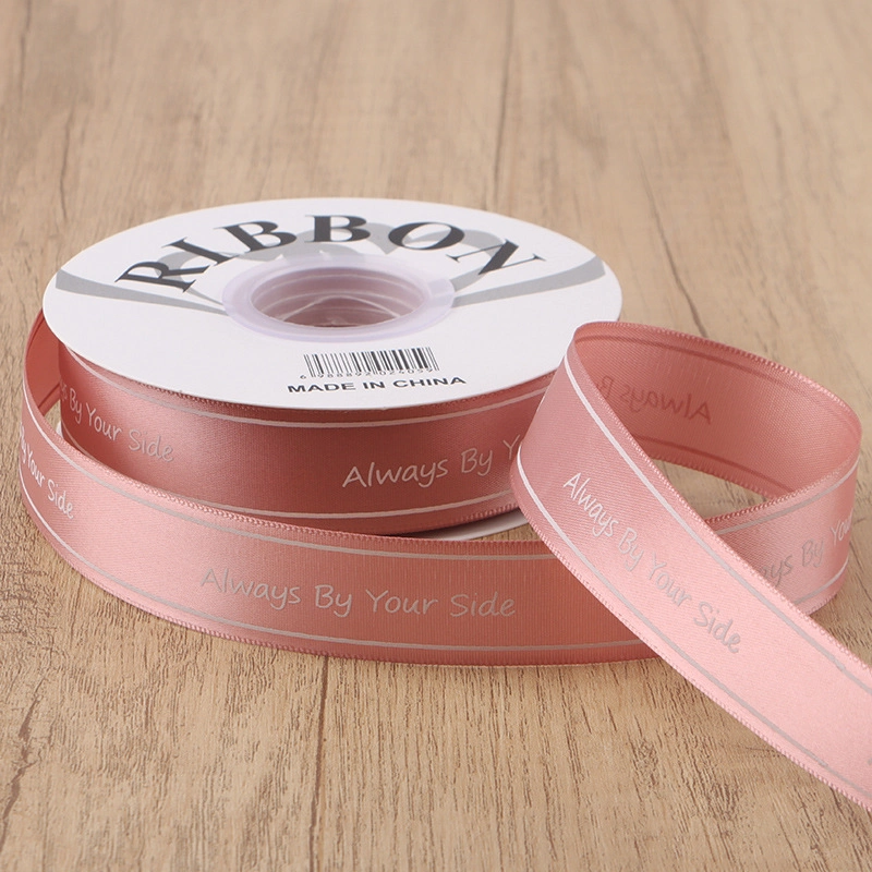 Ruy băng satin in chữ Alway By Your Side bản 2,5cm x 36 yard ảnh 24
