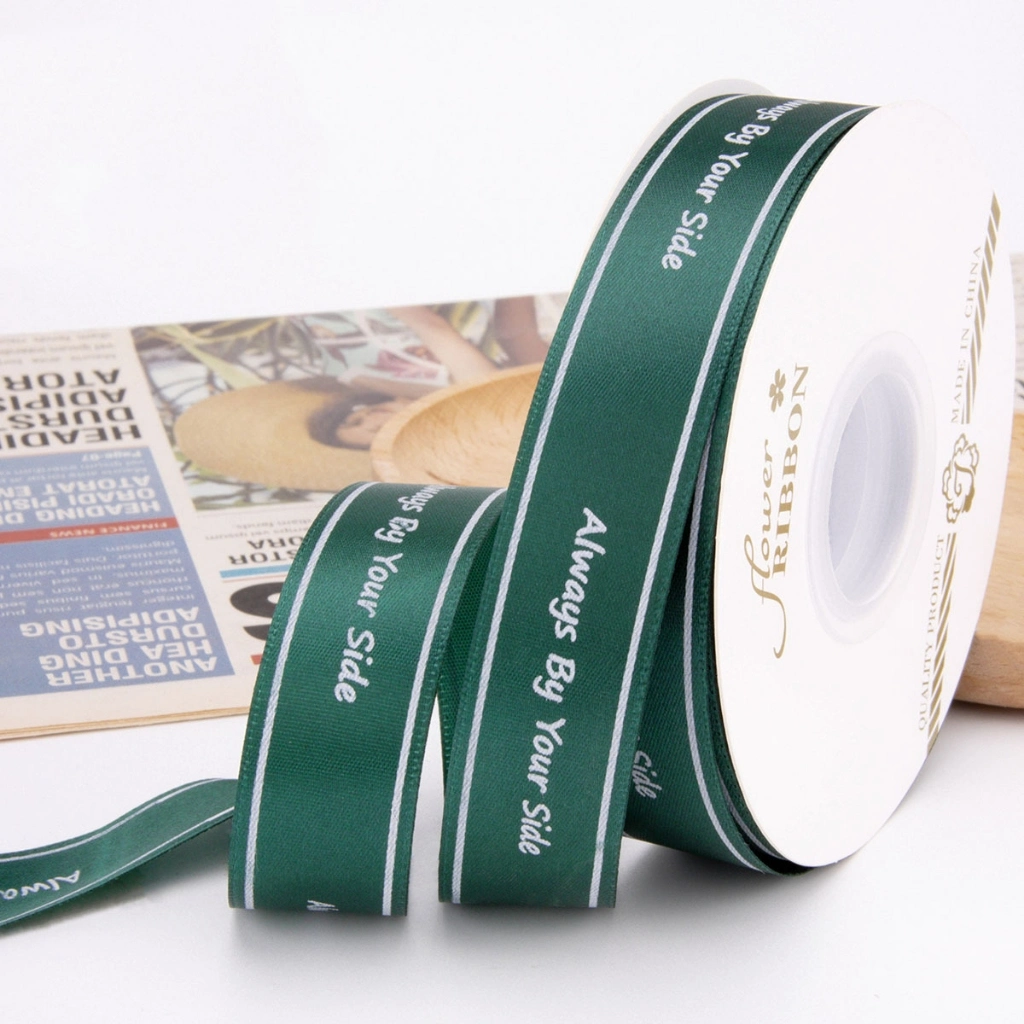 Ruy băng satin in chữ Alway By Your Side bản 2,5cm x 36 yard ảnh 8