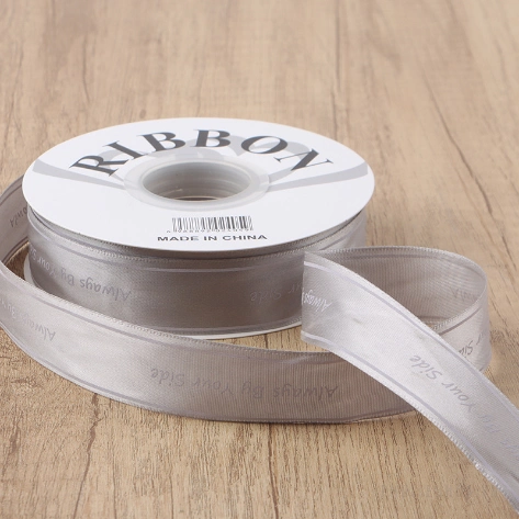 Ruy băng satin in chữ Alway By Your Side bản 2,5cm x 36 yard ảnh 18