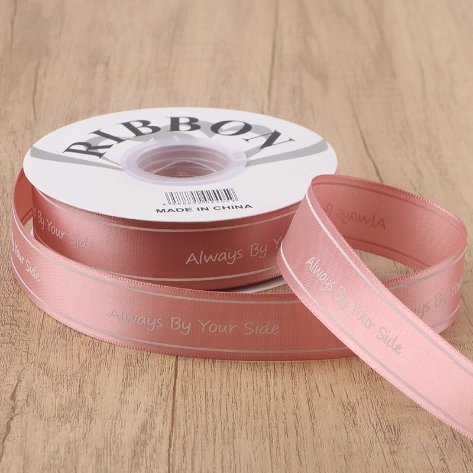 Ruy băng satin in chữ Alway By Your Side bản 2,5cm x 36 yard ảnh 24