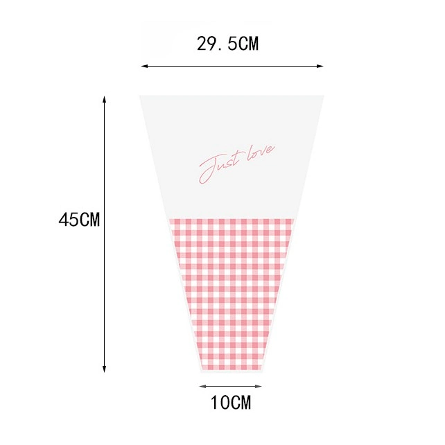 Túi bóng kính gói hoa tươi, hoa sáp trong suốt túi 20,50 chiếc size lớn ảnh 32