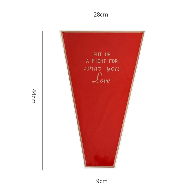 Túi bóng kính gói hoa tươi, hoa sáp trong suốt túi 20,50 chiếc size lớn ảnh 33