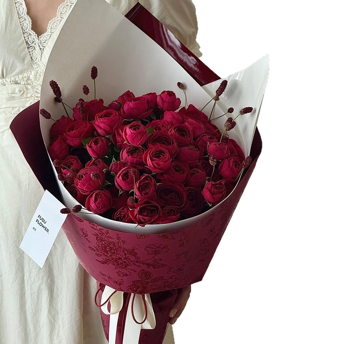 Giấy gói hoa ép kim cứng cáp 150gr túi 10 tờ ảnh 6