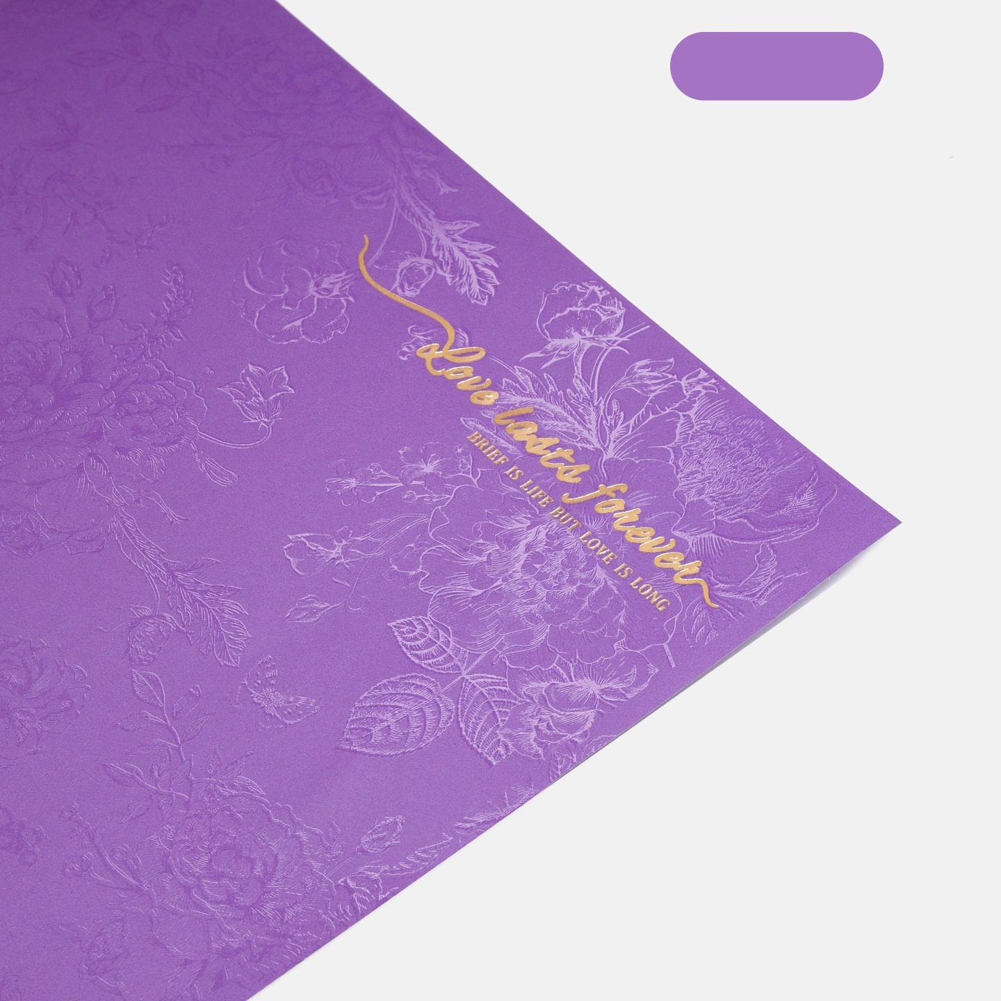 Giấy gói hoa ép kim cứng cáp 150gr túi 10 tờ ảnh 14