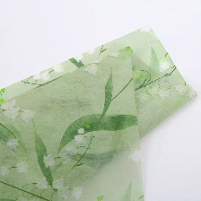 Giấy lụa vân lông không dệt in hoa 50cm x 5 yard ảnh 14