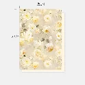 Giấy gói hoa một mặt Fenghua họa tiết hoa hồng lãng mạn tone Pastel bản 35x50cm ảnh 10