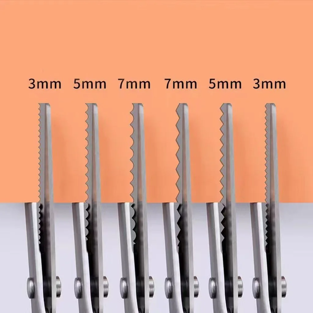 Kéo cắt vải giấy, cắt sóng giấy thủ công ảnh 6