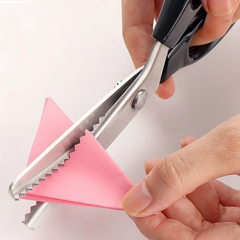 Kéo cắt vải giấy, cắt sóng giấy thủ công ảnh 14