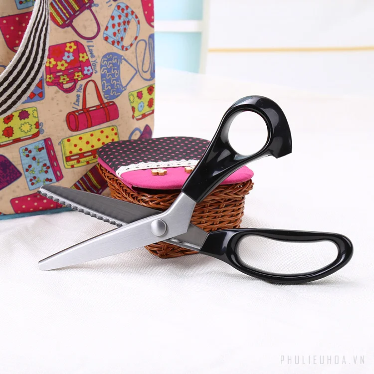 Kéo cắt vải giấy, cắt sóng giấy thủ công ảnh 13