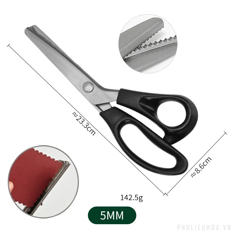 Kéo cắt vải giấy, cắt sóng giấy thủ công ảnh 22