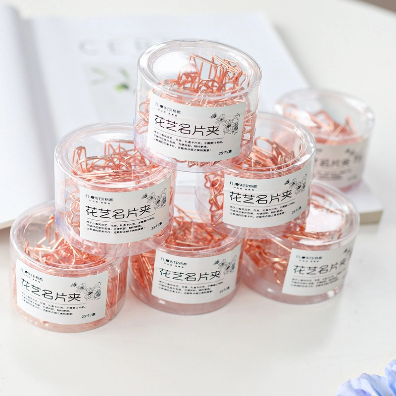 Hộp combo 24 kẹp thiệp mạ nhôm  ảnh 3