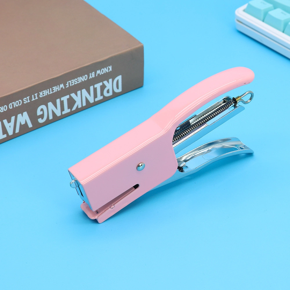 Dập ghim Stapler cầm tay mini bấm kim giấy tiện lợi ảnh 2