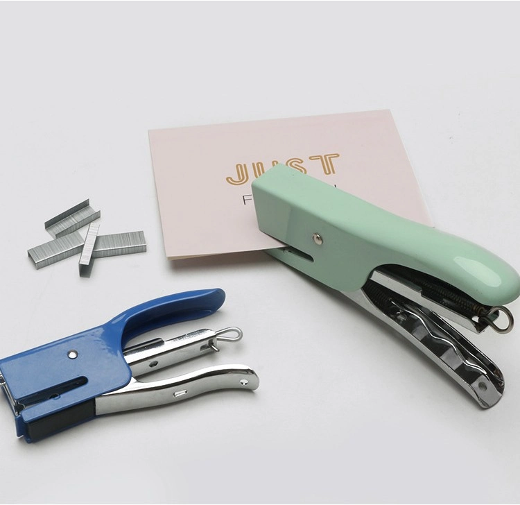 Dập ghim Stapler cầm tay mini bấm kim giấy tiện lợi ảnh 4