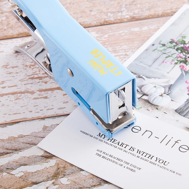Dập ghim Stapler cầm tay mini bấm kim giấy tiện lợi ảnh 7