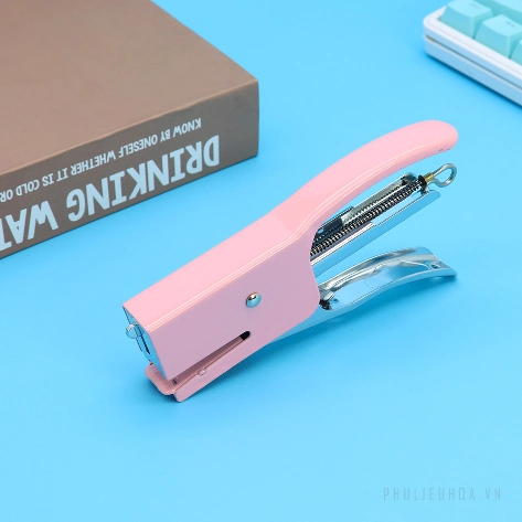 Dập ghim Stapler cầm tay mini bấm kim giấy tiện lợi ảnh 2