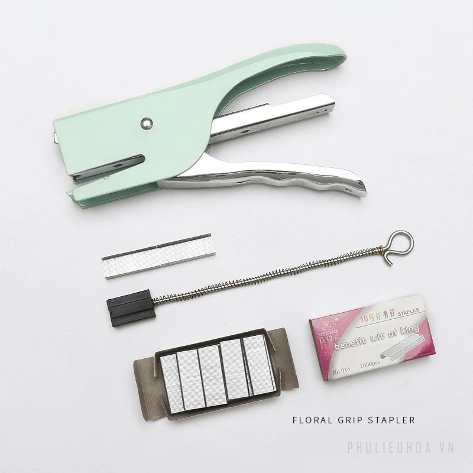 Dập ghim Stapler cầm tay mini bấm kim giấy tiện lợi ảnh 9