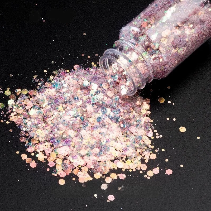 Kim tuyến dạng sợi mảnh trang trí hoa bông hoa hiệu ứng tuyết hũ 10gr ảnh 22