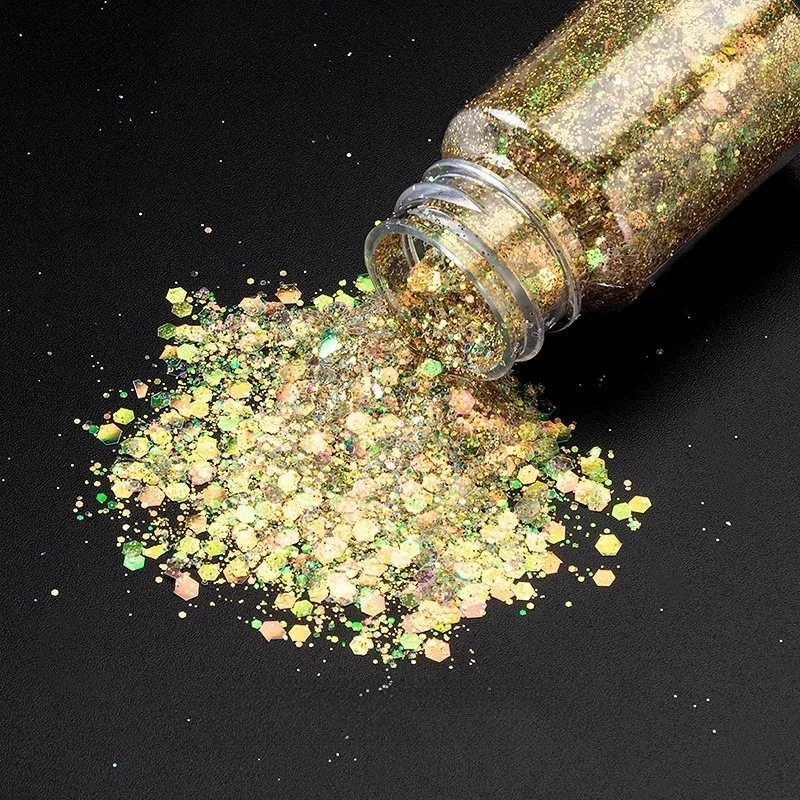 Kim tuyến dạng sợi mảnh trang trí hoa bông hoa hiệu ứng tuyết hũ 10gr ảnh 26