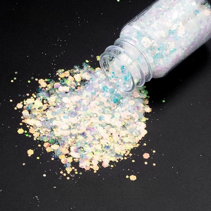 Kim tuyến dạng sợi mảnh trang trí hoa bông hoa hiệu ứng tuyết hũ 10gr ảnh 27