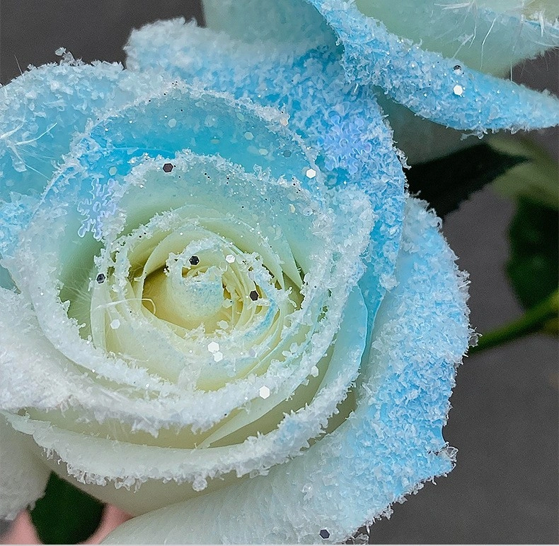 Kim tuyến dạng sợi mảnh trang trí hoa bông hoa hiệu ứng tuyết hũ 10gr ảnh 5