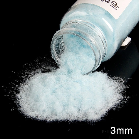 Kim tuyến dạng sợi mảnh trang trí hoa bông hoa hiệu ứng tuyết hũ 10gr ảnh 10