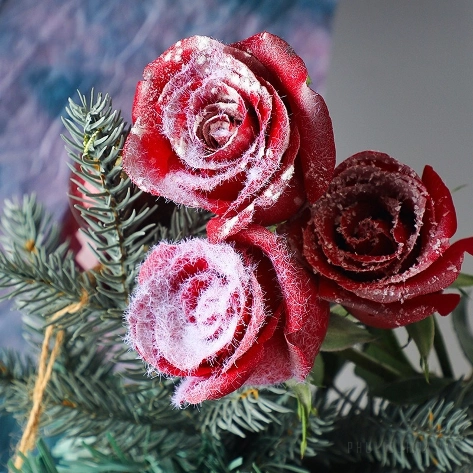 Kim tuyến dạng sợi mảnh trang trí hoa bông hoa hiệu ứng tuyết hũ 10gr ảnh 17