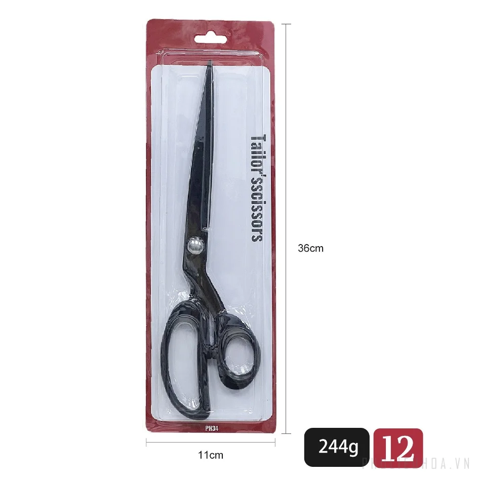 Kéo thợ may cắt vải giấy, da chuyên dụng SK5  ảnh 13