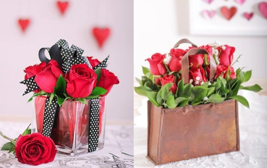 Làm cho ngày Valentine này trở nên đáng nhớ với sự trợ giúp của những bông hoa xinh đẹp