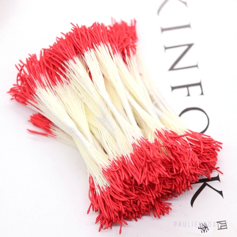 Bó 400 nhụy hoa giả làm hoa handmade ảnh 25