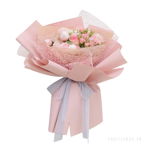 Cuộn lưới nhện gói hoa cao cấp 50cm x 5 yard ảnh 2