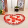 Hộp 50 nến Tealight trang trí hình trái tim không mùi không khói ảnh 6
