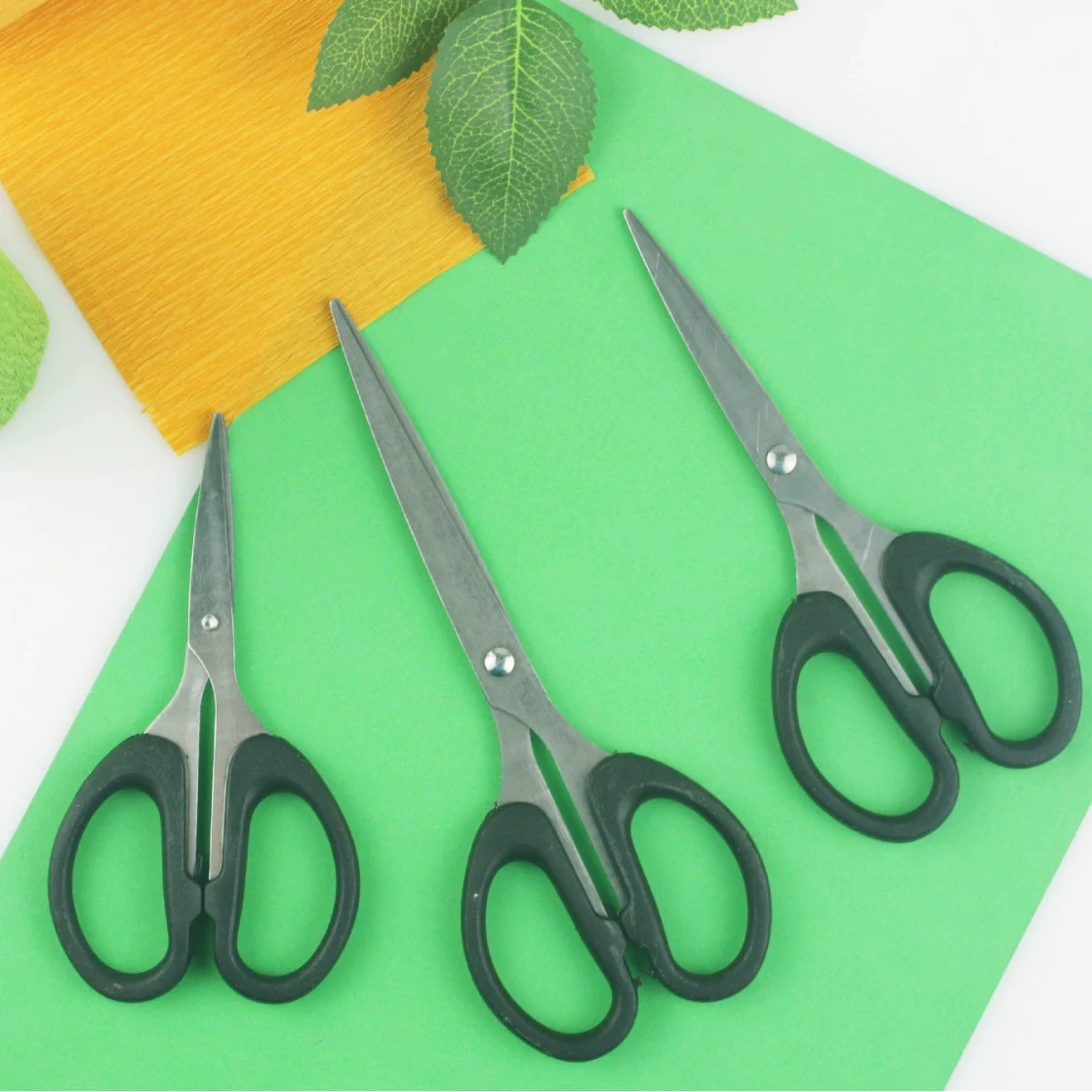 Kéo học sinh cắt tỉa giấy thép không gỉ ảnh 5