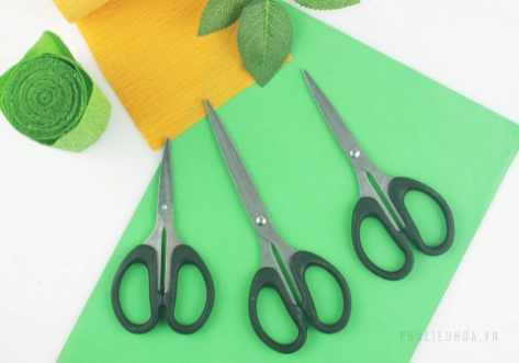 Kéo học sinh cắt tỉa giấy thép không gỉ ảnh 4