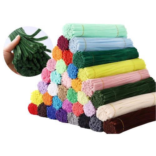 Ảnh sản phẩm Kẽm nhung mềm mịn loại 1 làm hoa trang trí decor bó 95-100 sợi 1