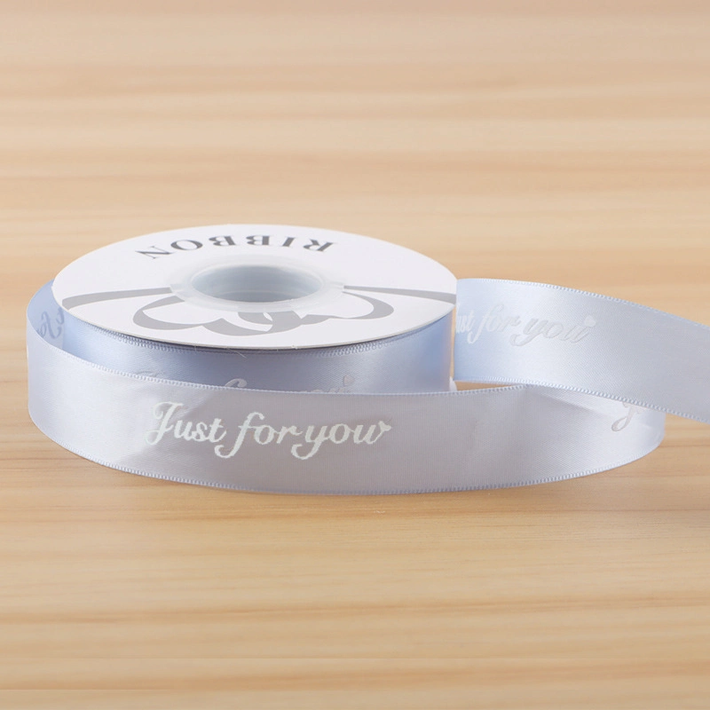 Dây ruy băng lụa satin Just For You in chữ nhiều màu gói hoa buộc quà bản 2.5cm x 30yard ảnh 14